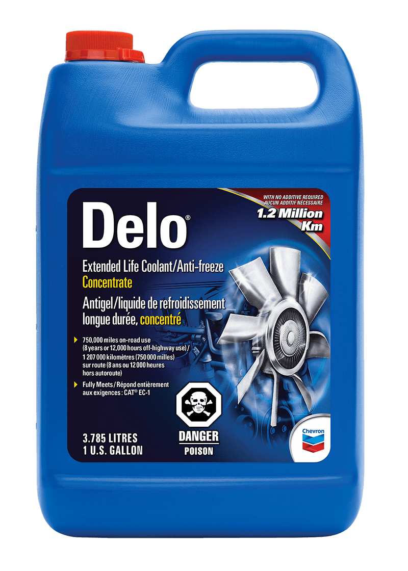 DELO ELC ANTIFREEZE/COOLANT Crevier Lubricants