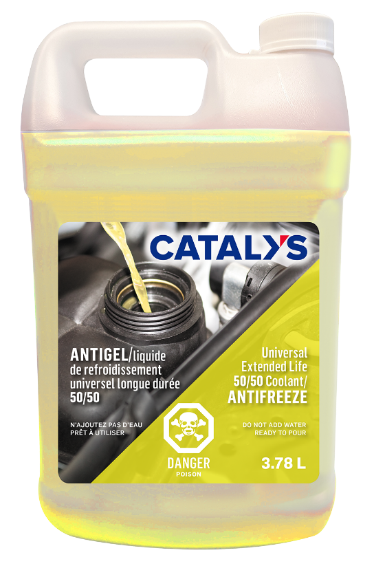 Universal Extended Life 50/50 Coolant/Antifreeze Catalys Lubricants