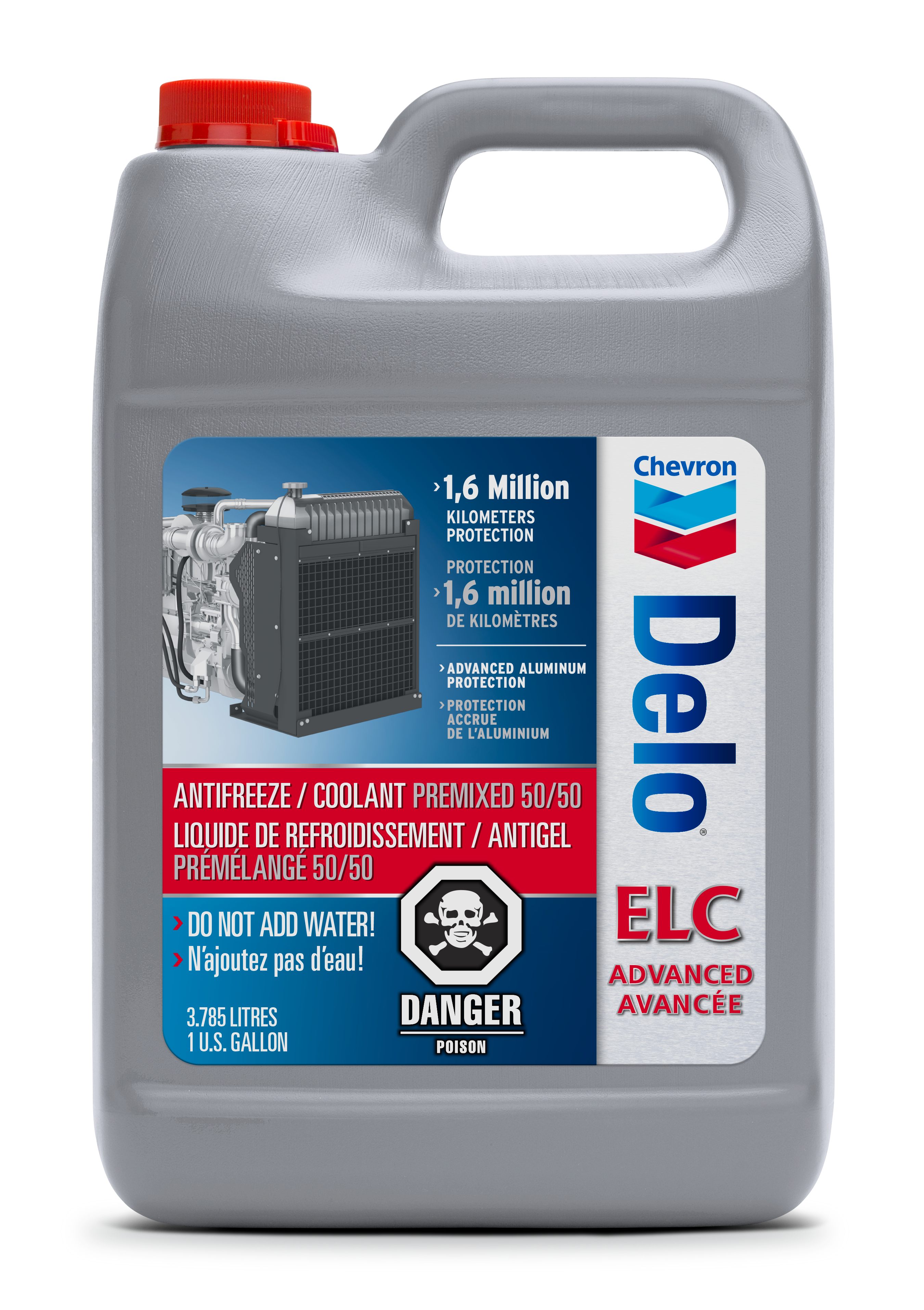 Liquide refroidissement/antigel Delo ELC Avanc 50:50 | Catalys Lubrifiants