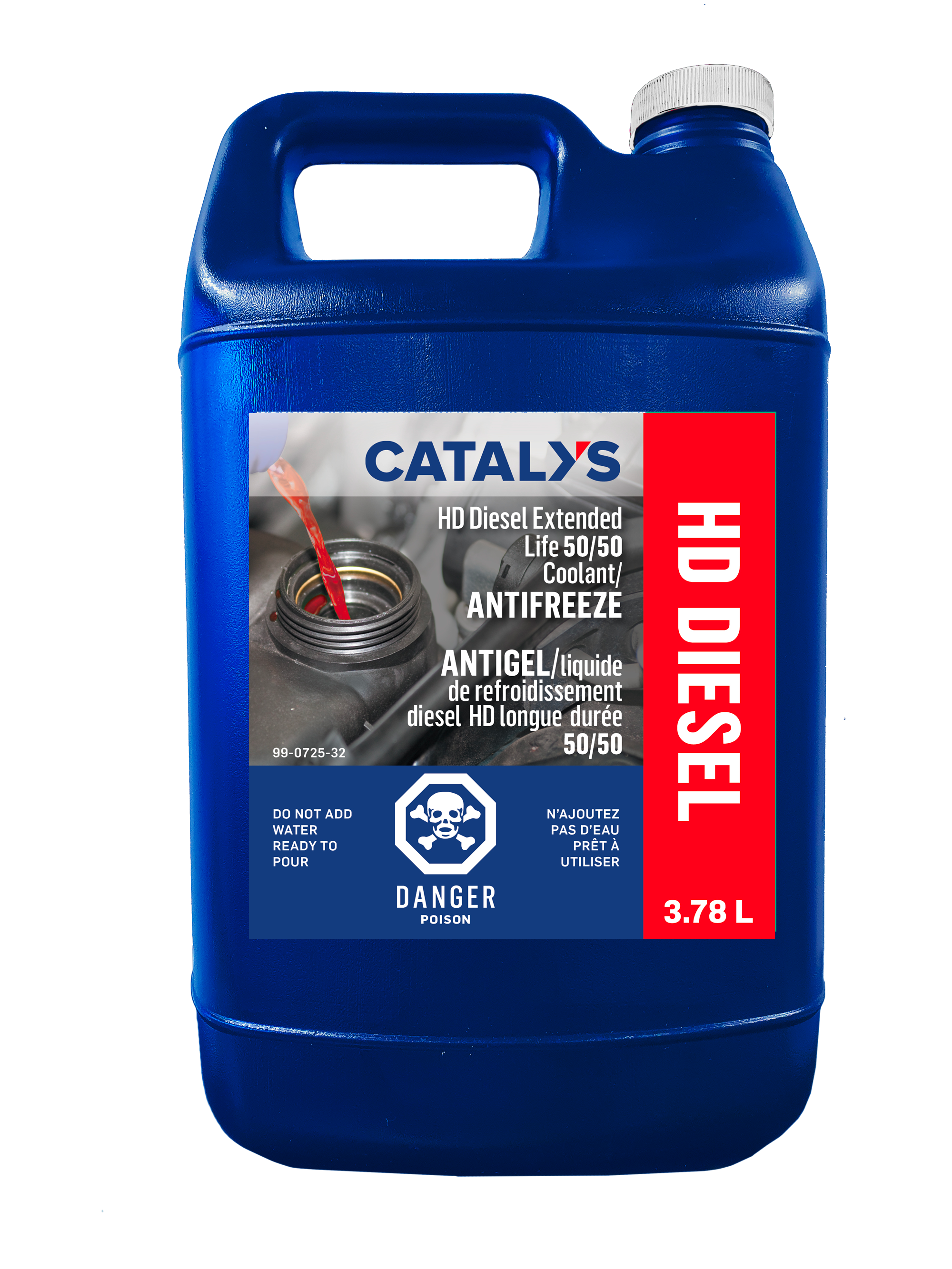 Catalys HD Diesel ELC 50:50 RED | Catalys Lubricants