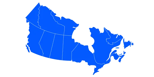 Map of Canada